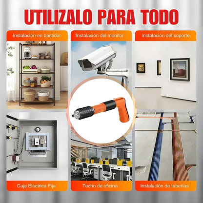 ClavoForce – Pistola de Clavos + 100 Unidades Incluidas - [PROMOCIÓN DISPONIBLE SOLO HOY]