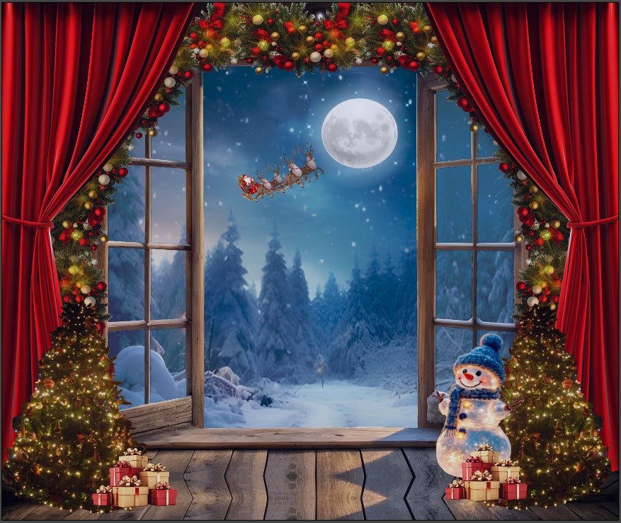 Fondos Navideños – Telón de Fondo Navideño Premium