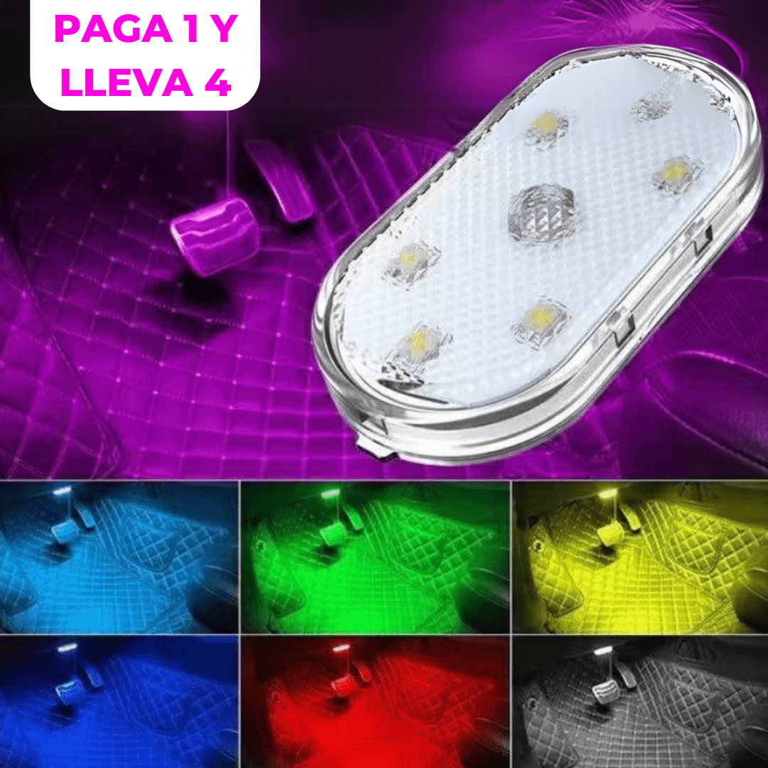 FlashCar – Luz y estilo al instante (Paga 1 y Lleva 4) - [PROMOCIÓN DISPONIBLE SOLO HOY]