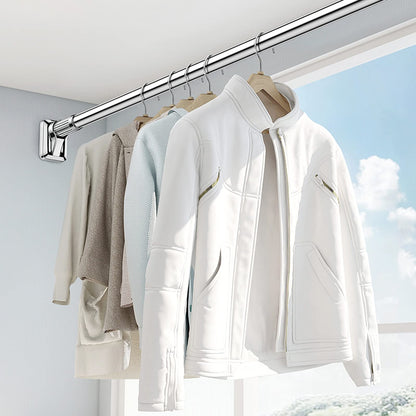 FlexiBar – Barra Plegable y Fácil de Instalar para Cortinas