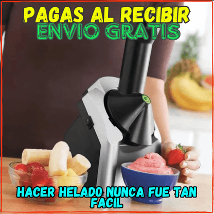 HelaOn Maquina de Helados - Hacer Helado Nunca Fue tan Facil ✅ 🍦Nuevo Diseño Mas Resistente e Instantaneo - [PROMOCIÓN DISPONIBLE SOLO HOY]