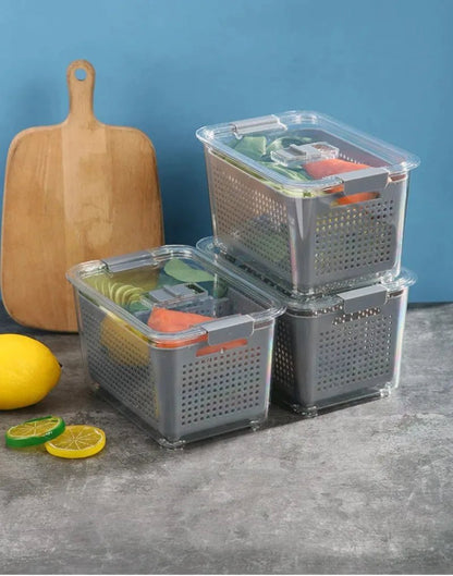 FruitBox Recipientes Para Frutas 4.5 Litros - [PROMOCIÓN DISPONIBLE SOLO HOY]