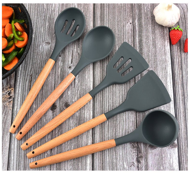 CocinaOn Set de 11 Utensilios de Cocina Alta Resistencia - [PROMOCIÓN DISPONIBLE SOLO HOY]