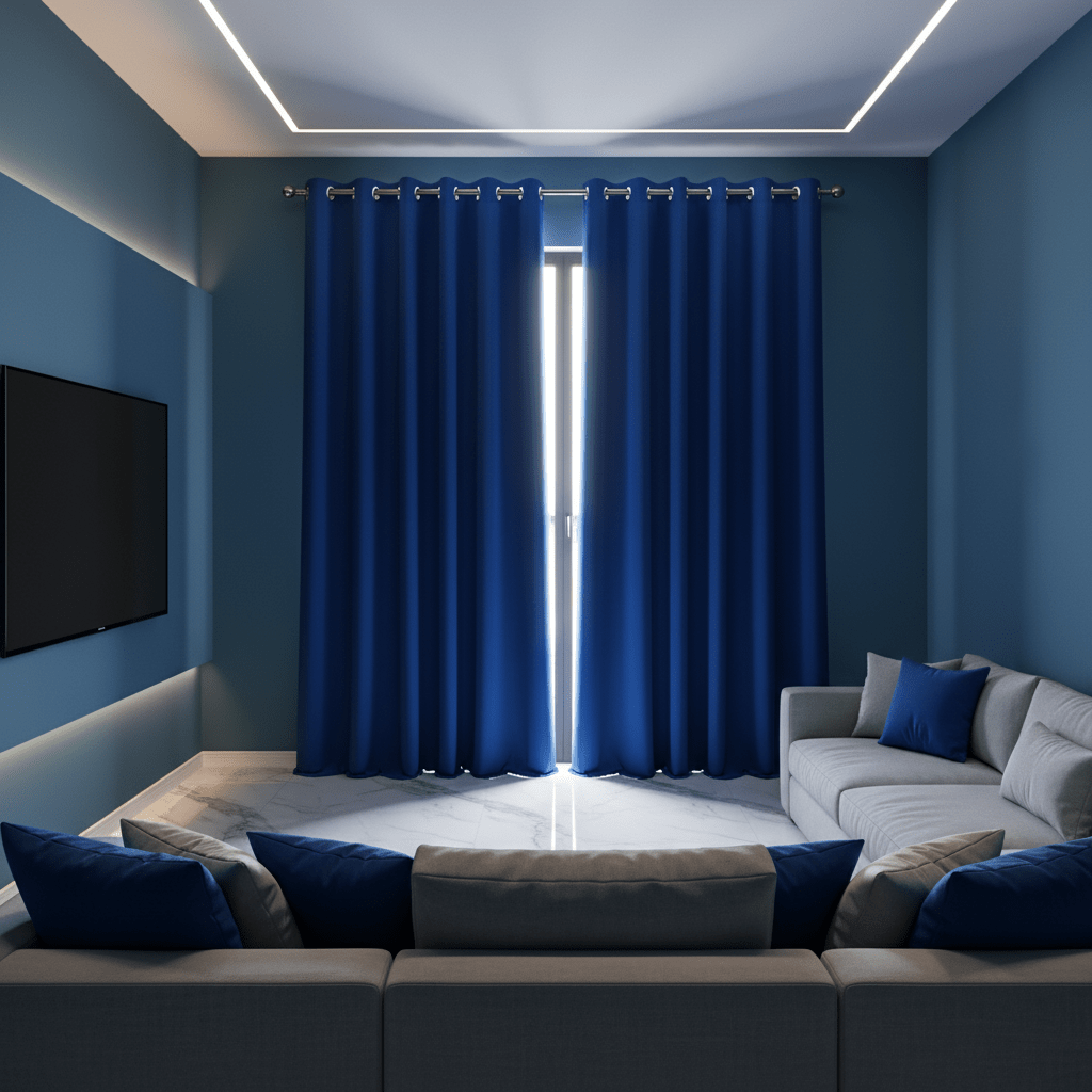 SombraLux | CORTINA PRESTIGE BLACKOUT CON VELO